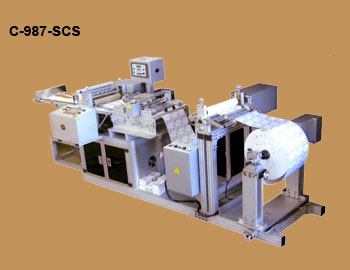 automatic slitter, piece cutter, counter and stacker